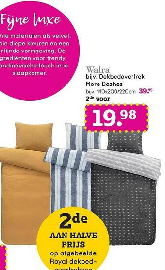 Leen Bakker Royal Dekbedovertrekken aanbieding