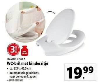 Lidl Wc-bril met kinderzitje aanbieding