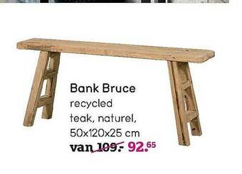 Leen Bakker Bank Bruce aanbieding