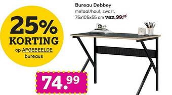 Leen Bakker Bureau Debbey aanbieding