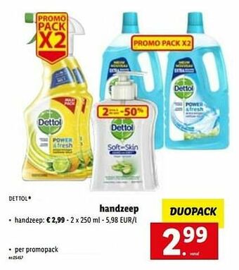 Lidl Handzeep aanbieding