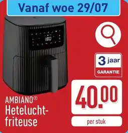 ALDI Ambiano hetelucht-friteuse aanbieding
