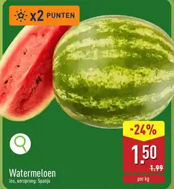 ALDI Watermeloen aanbieding