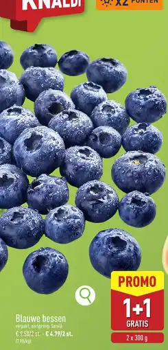 ALDI Blauwe bessen aanbieding