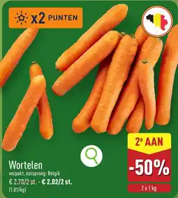ALDI Wortelen aanbieding