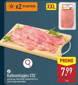 ALDI Kalkoenlapjes XXL aanbieding
