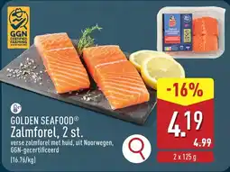 ALDI golden seafood zalmforel aanbieding