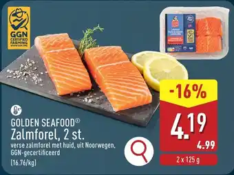 ALDI golden seafood zalmforel aanbieding