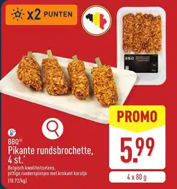 ALDI Pikante rundsbrochette aanbieding