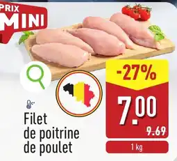 ALDI Filet de poitrine de poulet aanbieding
