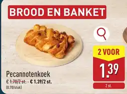 ALDI Pecannotenkoek aanbieding