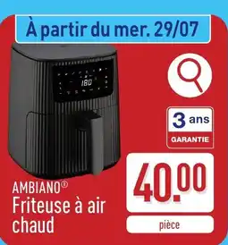 ALDI Ambiano friteuse à air chaud aanbieding