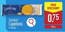ALDI Cucina capellinis aanbieding