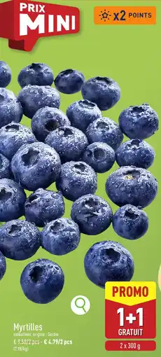 ALDI Myrtilles aanbieding