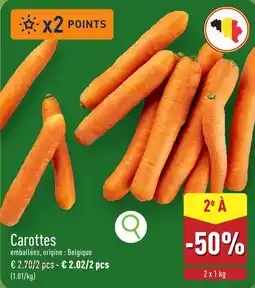 ALDI Carottes aanbieding