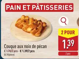 ALDI Couque aux noix de pécan aanbieding