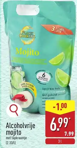 ALDI Alcoholvrije mojito aanbieding