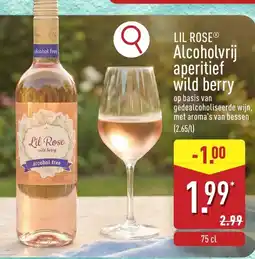 ALDI Lil Rose aperitief wild berry aanbieding