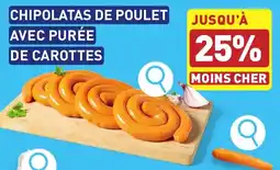 ALDI chipolatas de poulet aanbieding