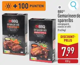 ALDI bbq gemarineerde spareribs aanbieding