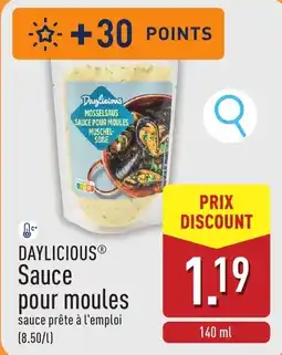 ALDI Daylicious sauce pour moules aanbieding