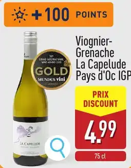 ALDI Viognier-Grenache La Capelude aanbieding