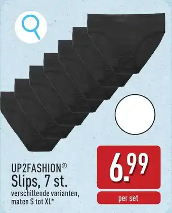 ALDI Up2fashion slips aanbieding