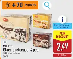 ALDI Mucci glace onctueuse aanbieding