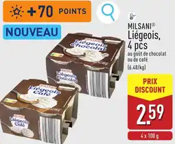 ALDI Milsani liegeois aanbieding