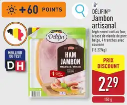 ALDI Delifin jambon artisanal aanbieding