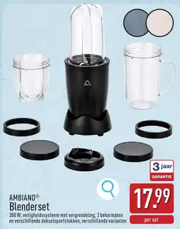 ALDI Ambiano blenderset aanbieding