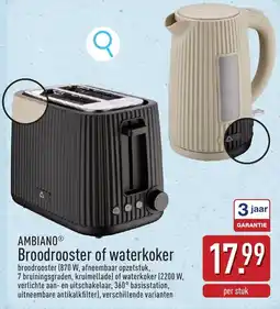 ALDI Broodrooster of waterkoker aanbieding