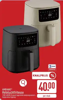 ALDI Ambiano heteluchtfriteuse aanbieding
