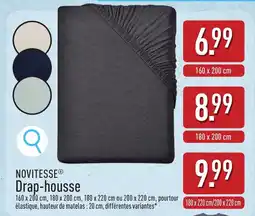 ALDI Novitesse drap-housse aanbieding