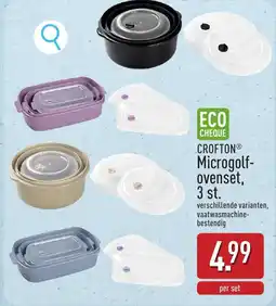 ALDI Crofton microgolf-ovenset aanbieding