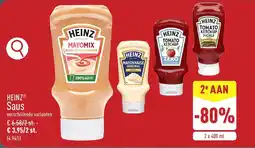 ALDI Heinz Saus aanbieding