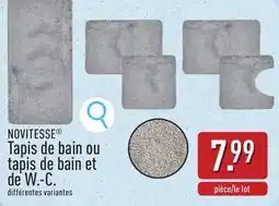 ALDI Tapis de bain ou tapis de bain et de W.-C. aanbieding