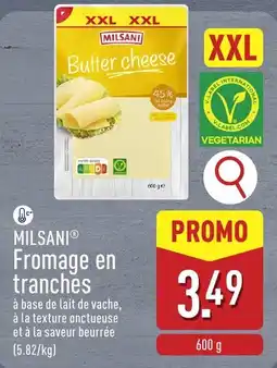 ALDI Milsani fromage en tranches aanbieding