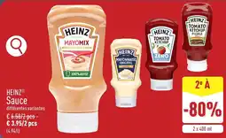 ALDI Heinz sauce aanbieding