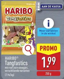 ALDI Haribo tangfastics aanbieding