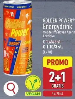 ALDI Golden Power Energydrink aanbieding