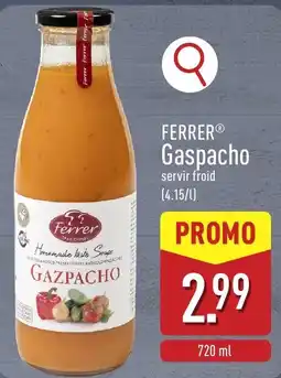 ALDI Ferrer Gazpacho aanbieding