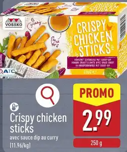 ALDI Crispy chicken sticks aanbieding
