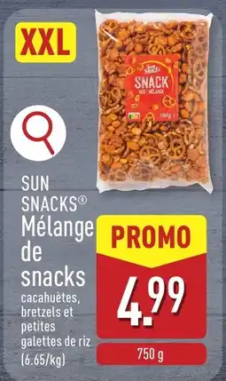 ALDI Sun snacks mélange de snacks aanbieding
