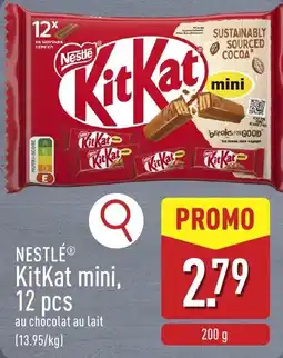 ALDI nestlé kitkat mini aanbieding