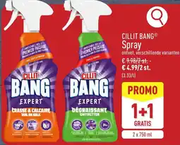 ALDI Cillit bang spray aanbieding