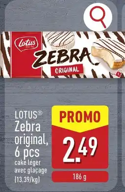 ALDI Lotus Zebra original aanbieding