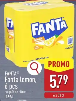 ALDI Fanta lemon aanbieding