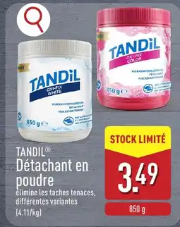 ALDI Tandil Détachant en poudre aanbieding