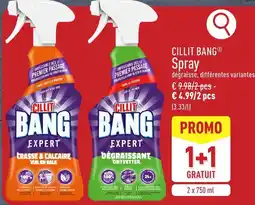 ALDI Cillit bang spray aanbieding